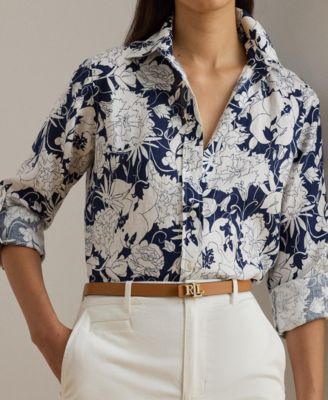 Women's Relaxed Fit Floral Shirt