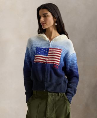 Women's Flag Zip Hoodie