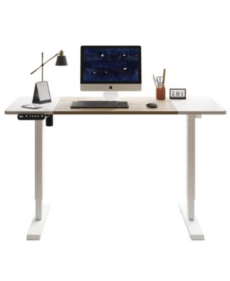 Electric Standing Desk 55" Height Adjustable Computer Table