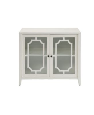 Storage Cabinet Console Cabinet in White