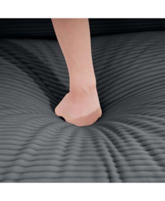 Grey Corduroy Deep Seat Chair with Footstool & Pillow