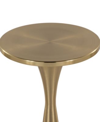 22" Metal Gemma Contemporary Side Table