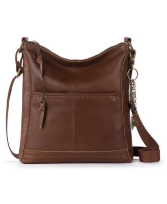 Lucia Leather Small Crossbody Bag