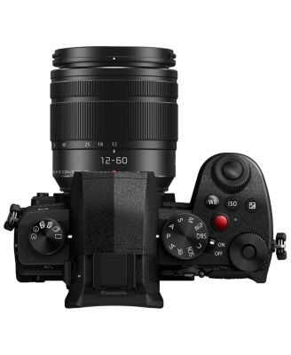 LUMIX G97 Mirrorless Camera with LUMIX G Vario 12-60mm f/3.5-5.6 Aspherical Lens, Black
