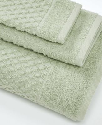 100% Cotton Diamond Waffle 2-Piece Oversized Bath Sheet Set