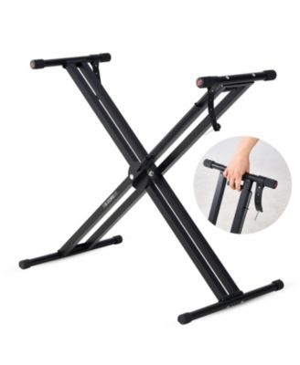 Keyboard Stand Height Adjustable One Hand Trigger