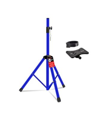 Speaker Stand Adjustable 31 to 54" PA DJ Tripod Stands Heavy Duty w 35mm Insert 132 Lbs - SS HD 1 PK 4.5 FT