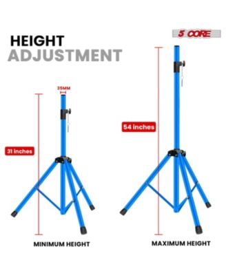 Speaker Stand Adjustable PA DJ Tripod Mount Heavy Duty