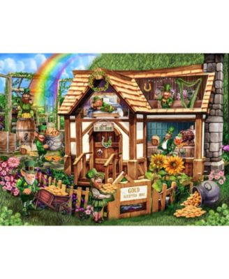Leprachaun House 300 piece Jigsaw Puzzle for Adults St. Patricks Day