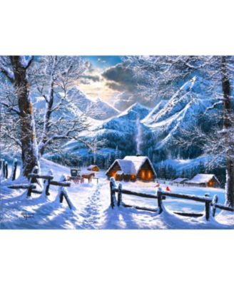 Snowy Morning 1000 piece Jigsaw Puzzle for Adults