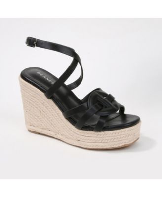Women's Rhiannon Strappy Espadrille Wedge Sandals