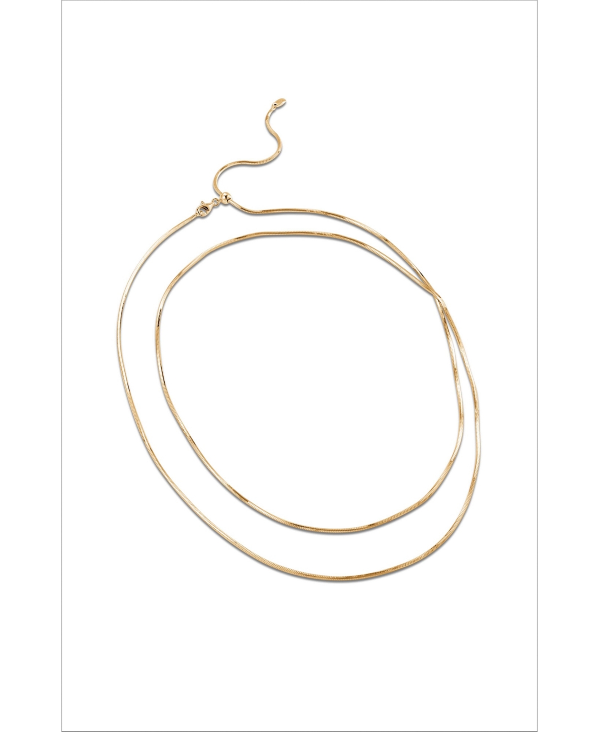 Retro Chic Whispers Chain Necklace