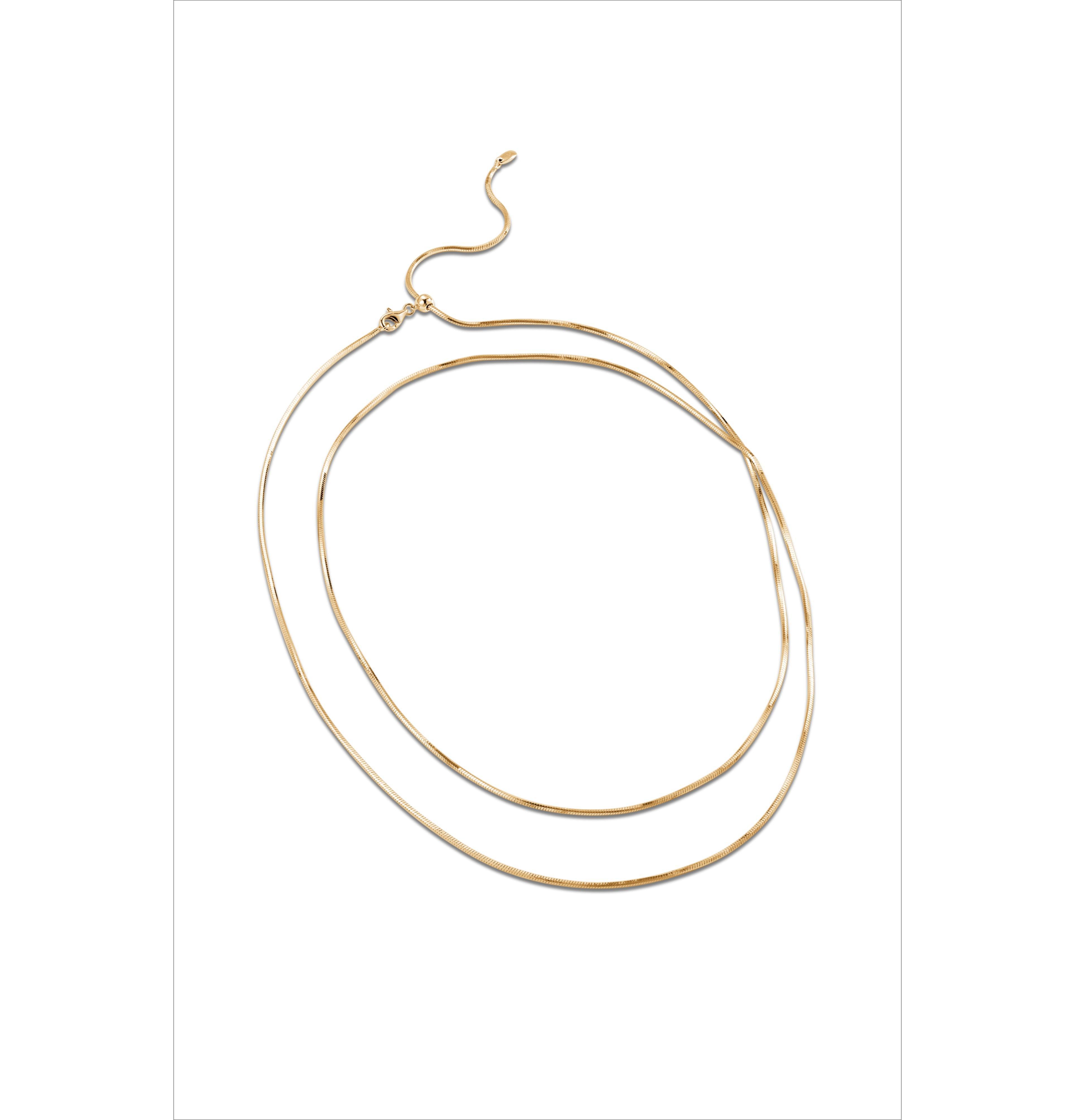 Retro Chic Whispers Chain Necklace