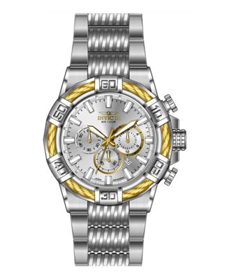 Men's 49901 Bolt Quartz VD53 Brass Dial Watch