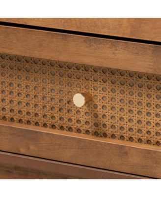 Ramiel 47.2 Rattan Mid-Century Dresser