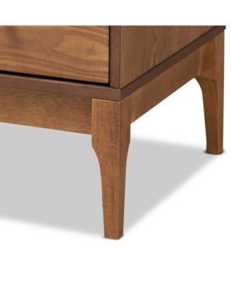 Boxton Studio Ramiel 30.1" Rattan Mid-Century Sideboard