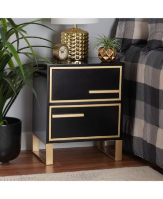 Giolla 11.8" Metal Contemporary End Table