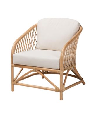 Patsy 30.7" Rattan Bohemian Armchair