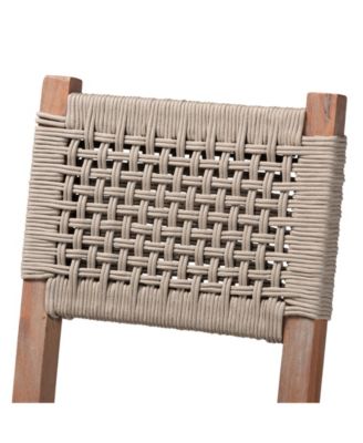 Heyna 24" Wood Mid-Century Counter Stool