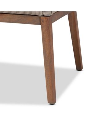 Jennifer 25.2" Wood Mid-Century Dining Side Chair