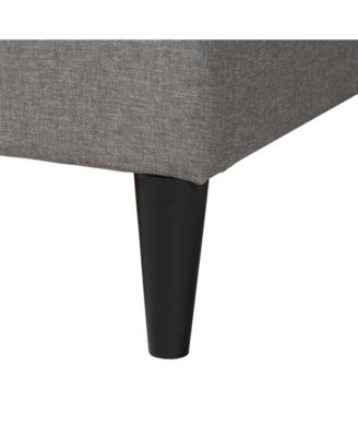 Boxton Studio Casol 60.6" Fabric Mid-Century Full Platform Bed