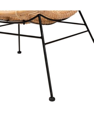 Colorado 32.3" Rattan Bohemian Accent Chair