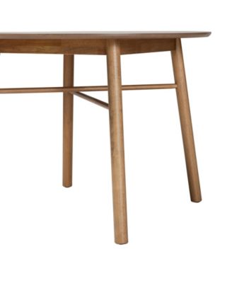 Boxton Studio Denmark 39.4" Wood Mid-Century Dining Table