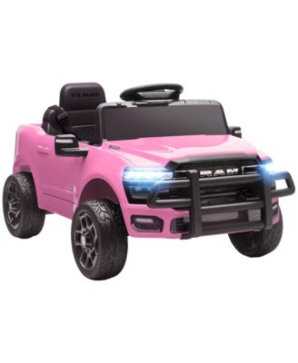 12V Licensed Dodge RAM 3500 Kids Ride on Car with Dual Motors,