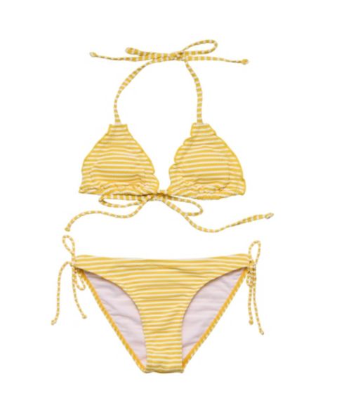 Купальники Snapper Rock Big Girls Sunshine Stripe Teen Triangle Bikini