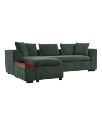 93.7" L-Shaped Sectional Sofa with Storage