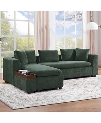 93.7'' L-Shaped Sectional Sofa with Storage