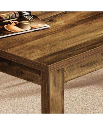 Modern Dining Table, 63 x 31.5 Inch Large Farmhouse Wood Table, Kitchen Dining Room Table