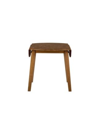 Simplicity Solid Wood Classic Round Drop-leaf Table