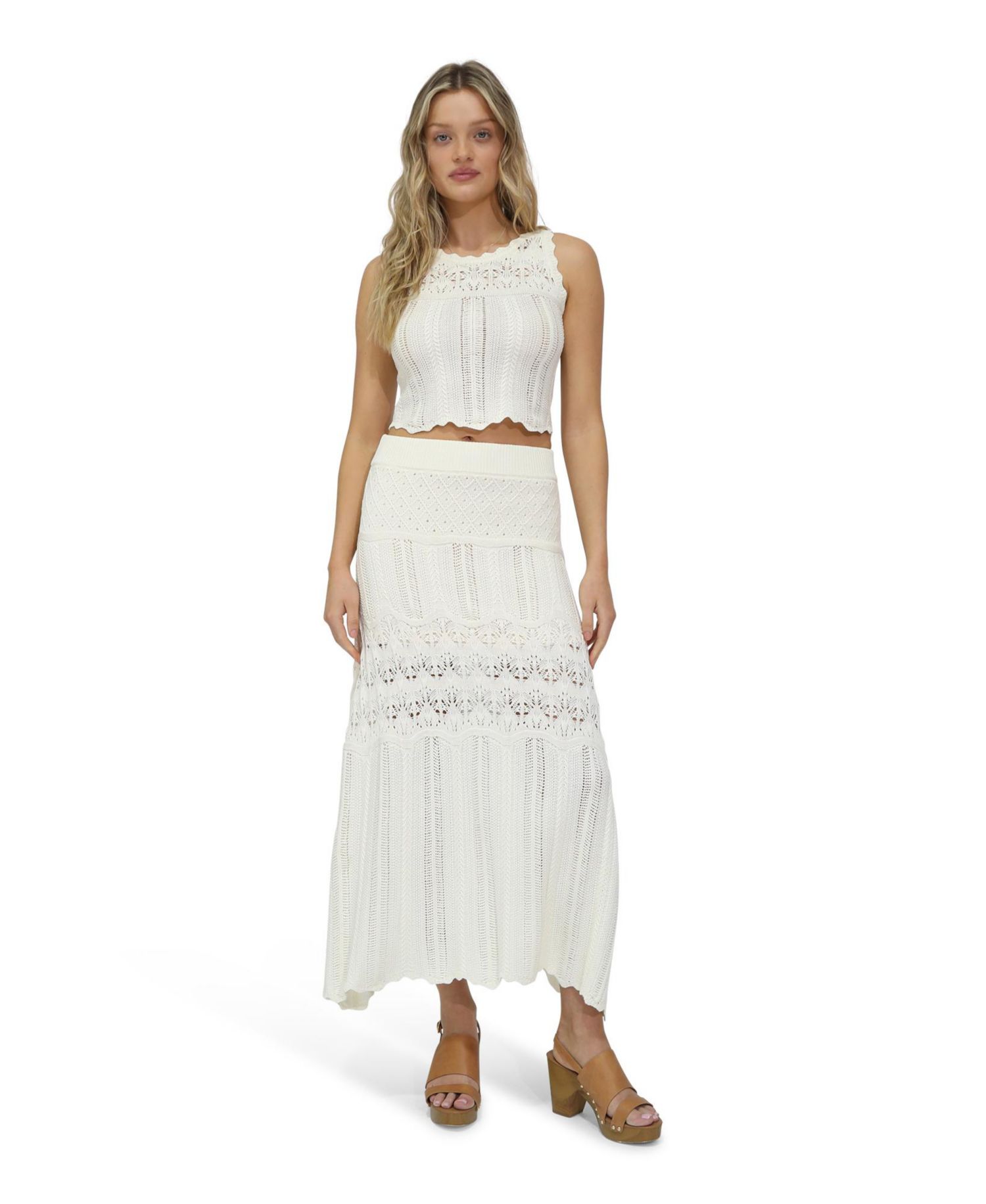 Women's Harvest Haze Crochet Crop Top