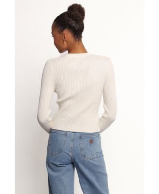 Women's Searie Ribbed Cardigan Top