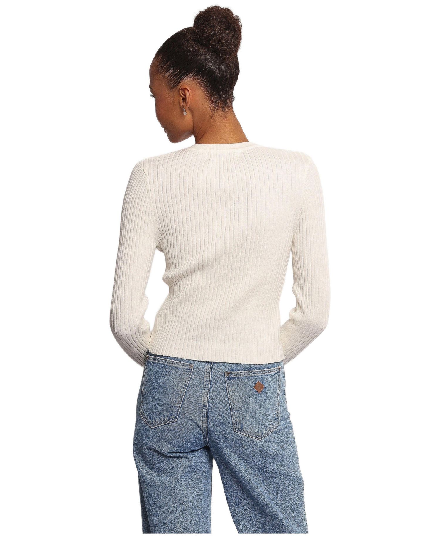Women's Searie Ribbed Cardigan Top