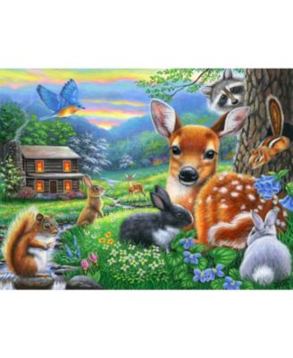 Spring at the Cabin 500 piece Jigsaw Puzzle for Adults