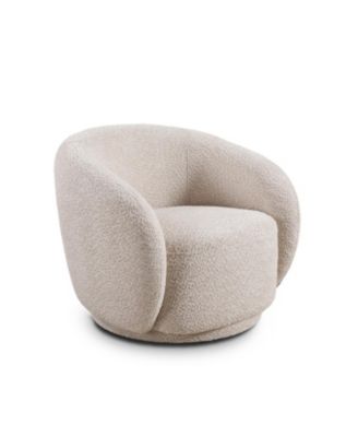 Streamdale Swivel Boucle Accent Chair