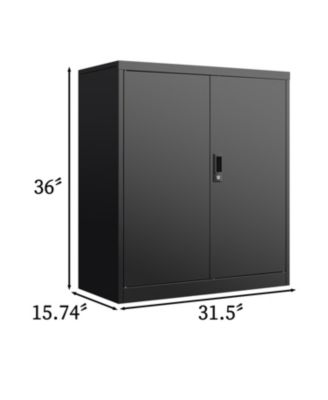 Streamdale Storage Locker Cabinet with Door Locks & Adjustable Shelves