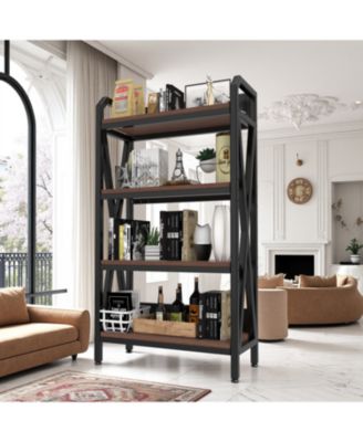 Streamdale 56" Baker's Rack 4-Tier Metal/Wood Kitchen Storage Organizer