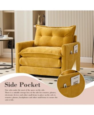 Swivel Barrel Accent Chair