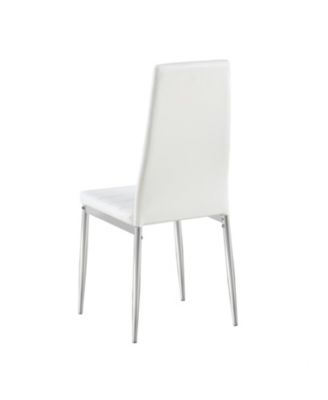 Modern PU Leather Dining Chair Set of 4