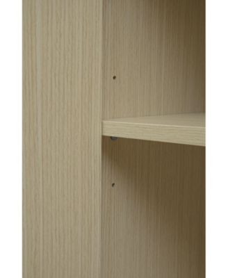 Modern Carved Sideboard Cabinet with Adjustable Shelf