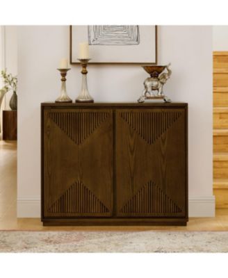 Mid Century Modern V-Shape Storage Cabinet