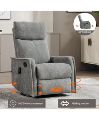 Heat Massage Rocker Recliner Chair