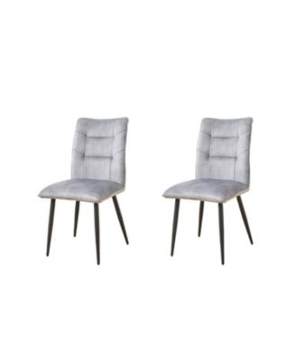 Velvet Dining Chairs (Set of 2)