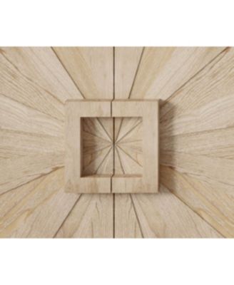 60" Rustic Farmhouse Credenza - Sunburst Doors Antique