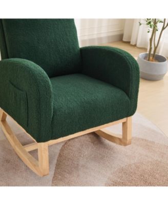 Sherpa Glider Rocking Chair - Nursery/Living Room