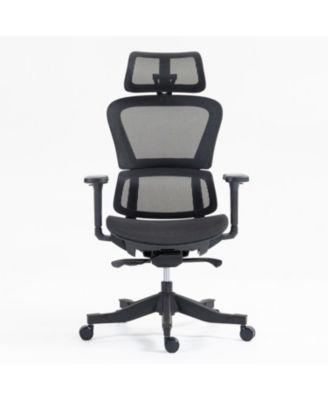 Streamdale Ergonomic Mesh Office Chair- 4D Armrests, Cool Comfort