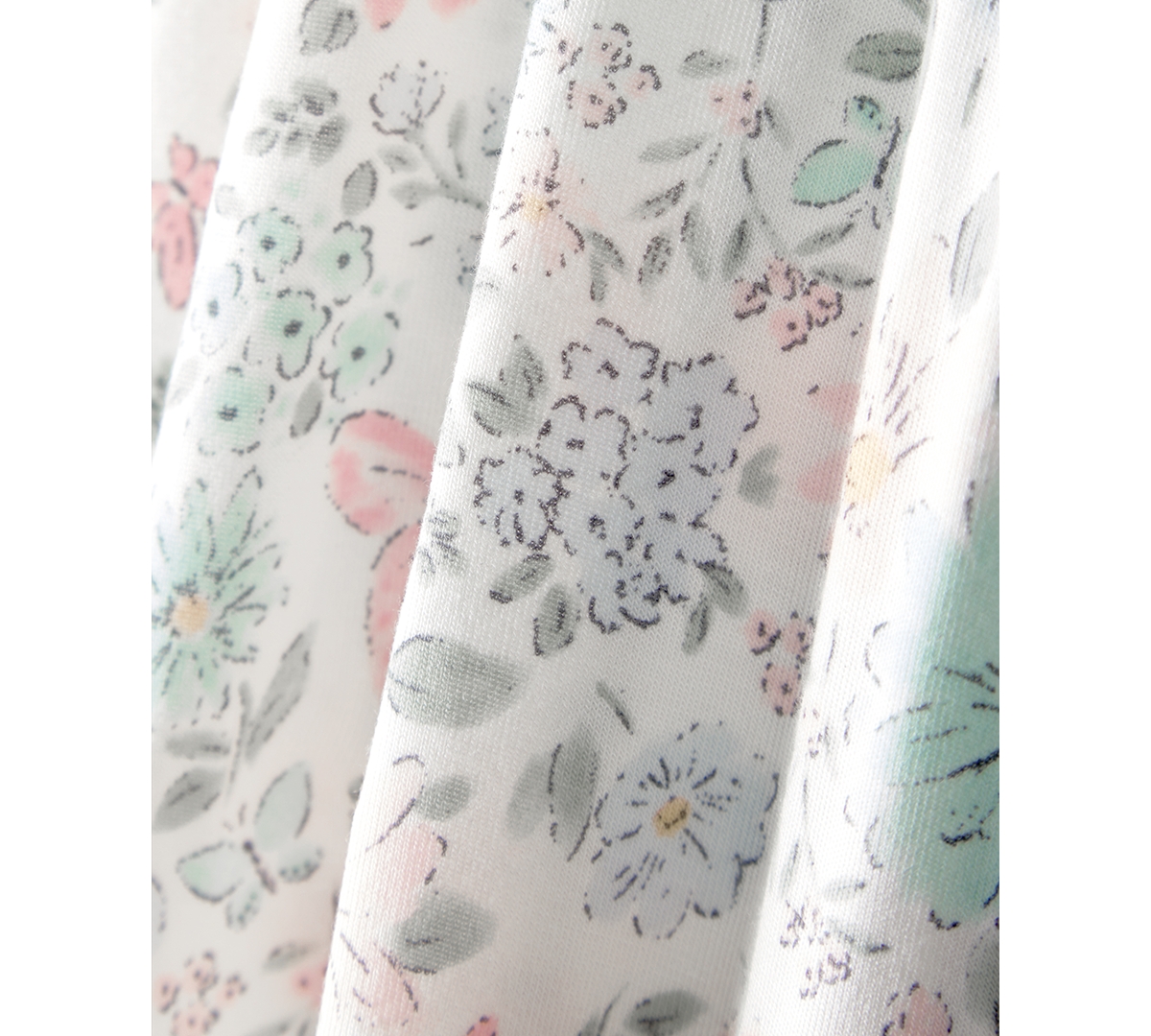 Carter's Baby Girls' Butterfly Garden Print 2-Way Zip Sleep and Play Pajama